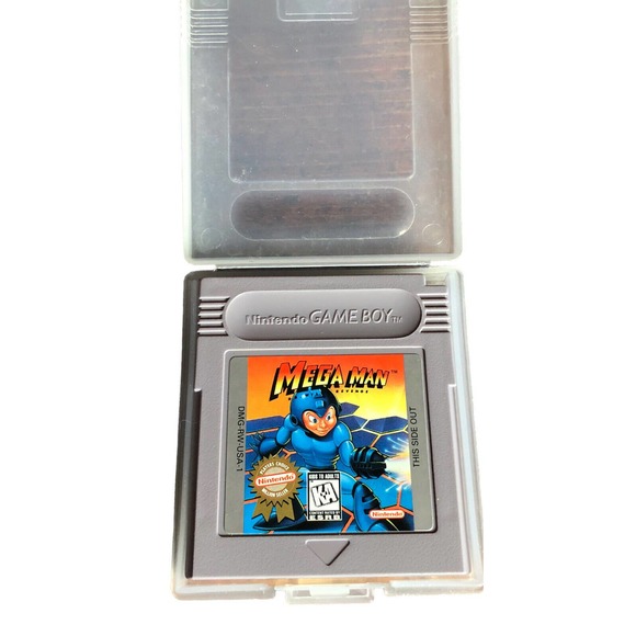 Mega Man: Dr. Wily's Revenge (Nintendo Game Boy, 1991) Cartridge Nintendo Case